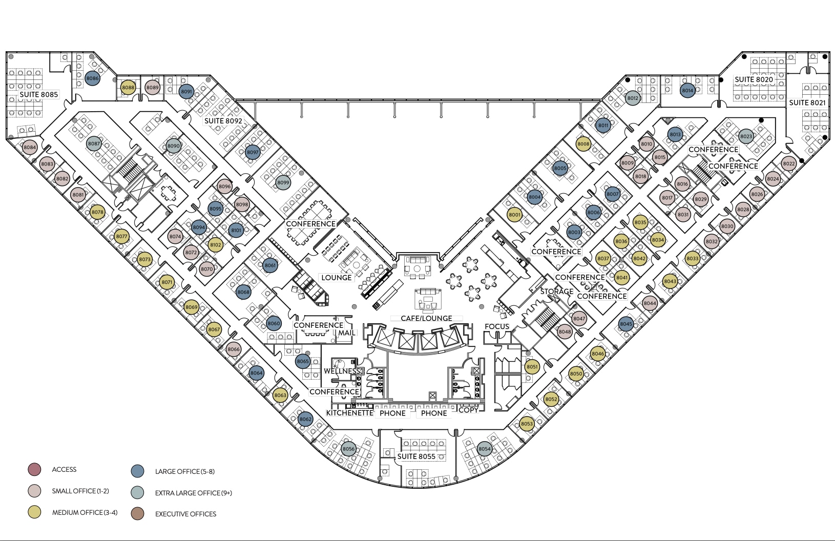 1 Concourse Pky NE, Atlanta, GA for lease Floor Plan- Image 1 of 7
