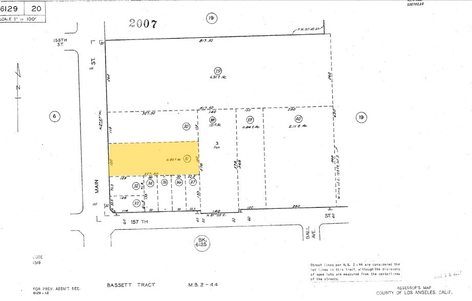 15610 S Main St, Gardena, CA à vendre - Plan cadastral - Image 2 de 36