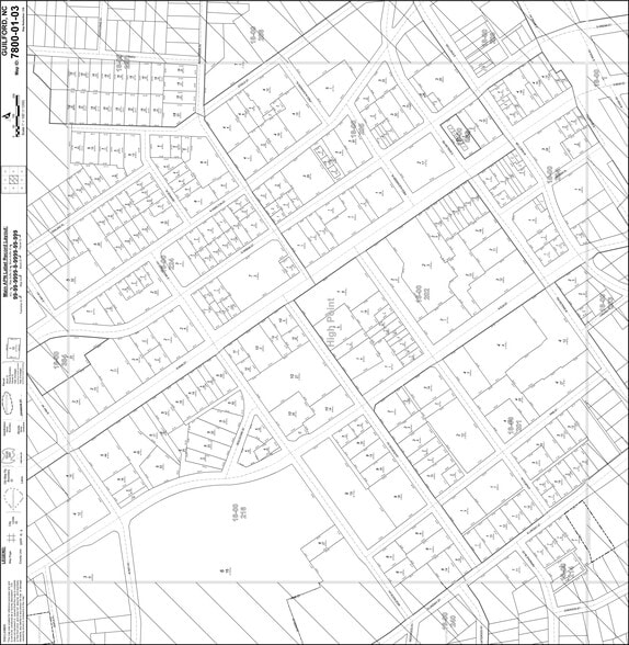 208 N Elm St, High Point, NC for sale - Plat Map - Image 2 of 10