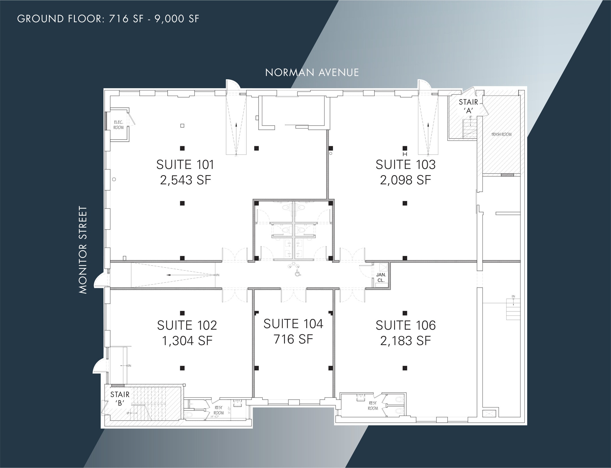 252 Norman Ave, Brooklyn, NY à louer Plan d’étage- Image 1 de 4