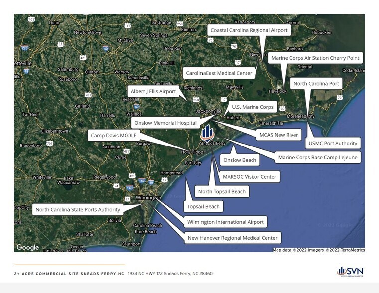 1900 Hwy 172, Sneads Ferry, NC à vendre - Photo du bâtiment - Image 2 de 4