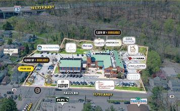6080 Falls Rd, Baltimore, MD - Aerial map view