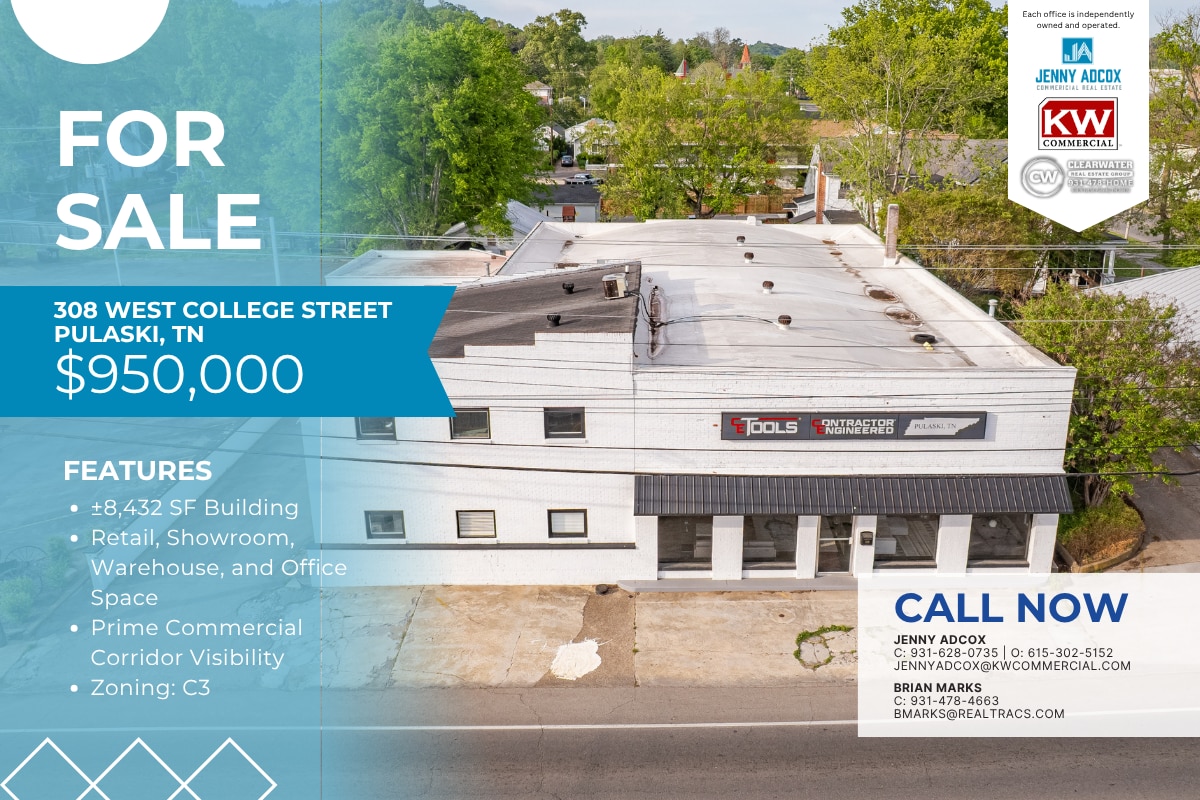 308 W College St, Pulaski, TN for sale Primary Photo- Image 1 of 32