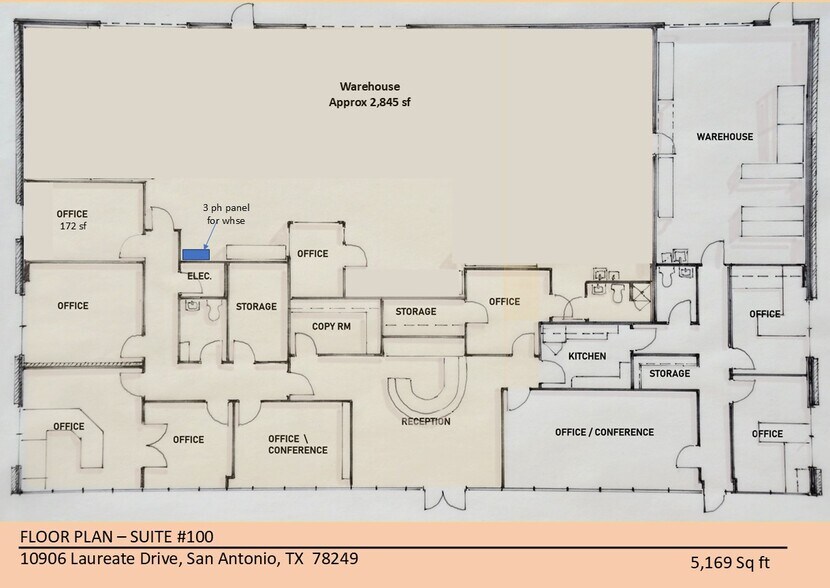 10906 Laureate Dr, San Antonio, TX à louer - Photo du bâtiment - Image 3 de 5