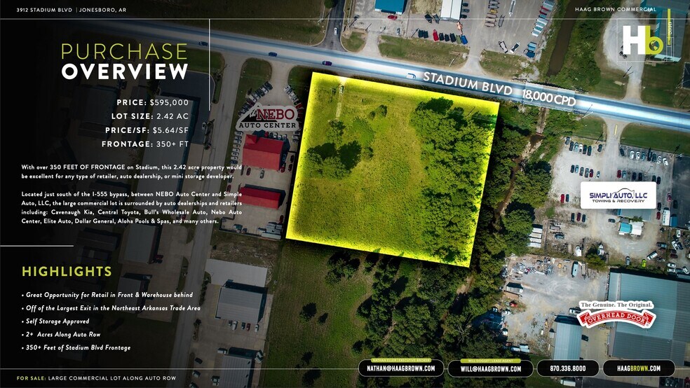 3912 Stadium Blvd, Jonesboro, AR for sale - Building Photo - Image 2 of 6