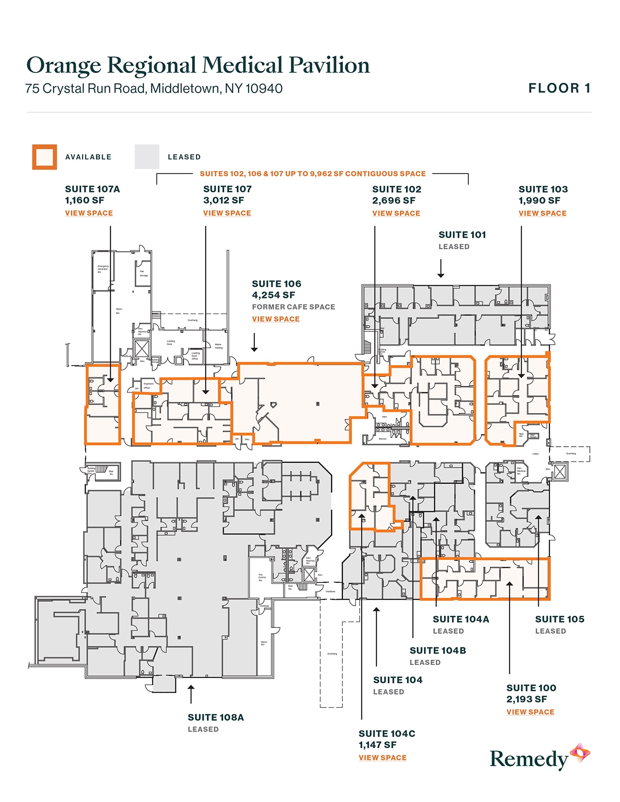 75 Crystal Run Rd, Middletown, NY for lease Floor Plan- Image 1 of 1