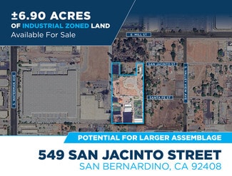 More details for 549 San Jacinto St, San Bernardino, CA - Land for Sale