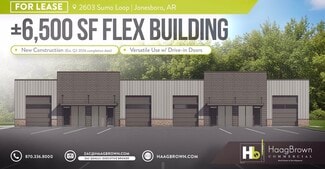 More details for 2603 Sumo Loop, Jonesboro, AR - Flex for Lease