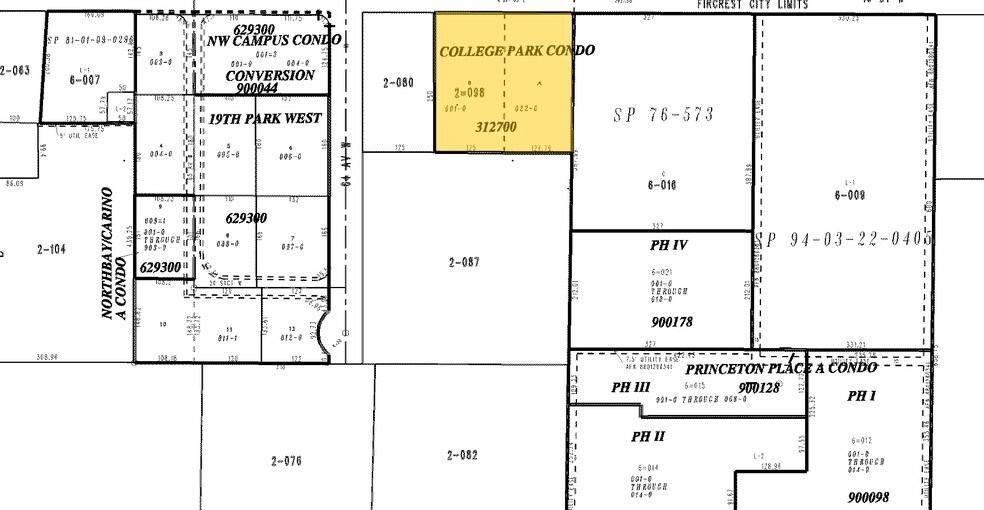 6314 19th St W, Fircrest, WA à louer - Plan cadastral - Image 2 de 31