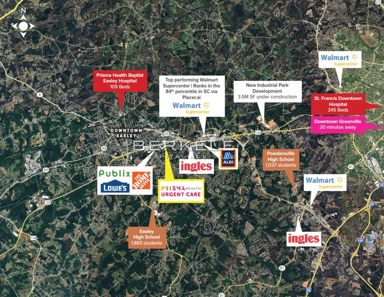 6043 Calhoun Memorial Hwy, Easley, SC for sale - Building Photo - Image 3 of 3