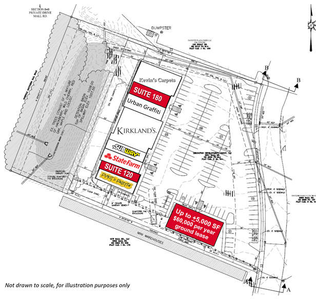 3851 Mall Rd, Lexington, KY for lease - Site Plan - Image 2 of 6
