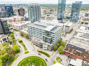 1600 Division St, Nashville, TN - AERIAL map view
