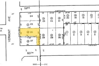 Plus de détails pour 5970 S Vermont Ave, Los Angeles, CA - Commerce de détail à vendre