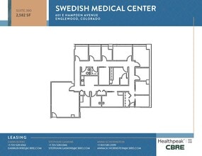 701 E Hampden Ave, Englewood, CO for lease Floor Plan- Image 1 of 1