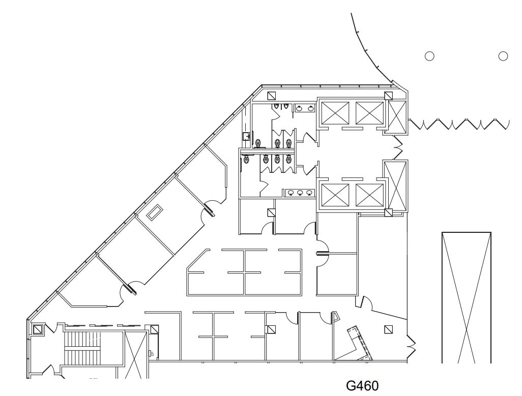 8687 Melrose Ave, West Hollywood, CA à louer Plan d’étage- Image 1 de 1