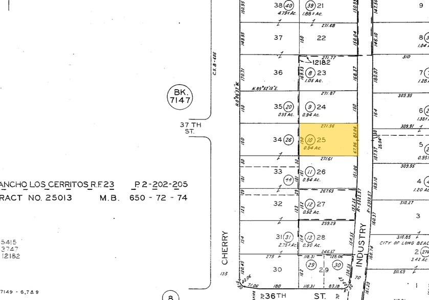 3673 N Industry Ave, Lakewood, CA à louer - Plan cadastral - Image 3 de 7