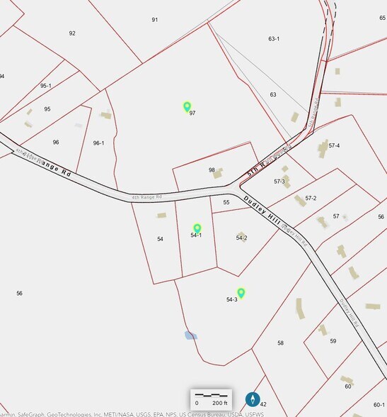 206-208 4th Range Rd, Pembroke, NH à vendre - Plan de site - Image 3 de 3