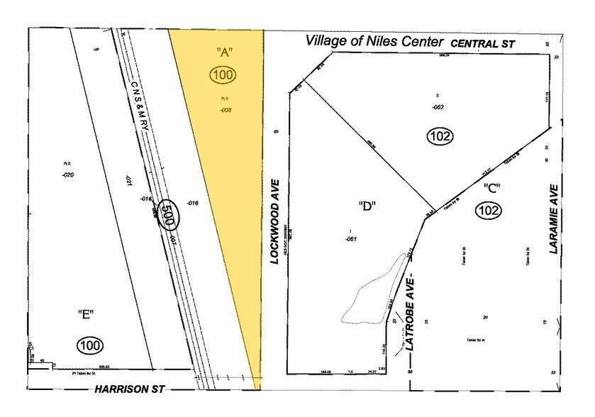 10070 Lockwood Ave, Skokie, IL à louer - Plan cadastral - Image 3 de 5