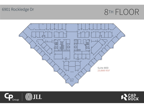 6903 Rockledge Dr, Bethesda, MD à louer Plan d’étage- Image 1 de 1