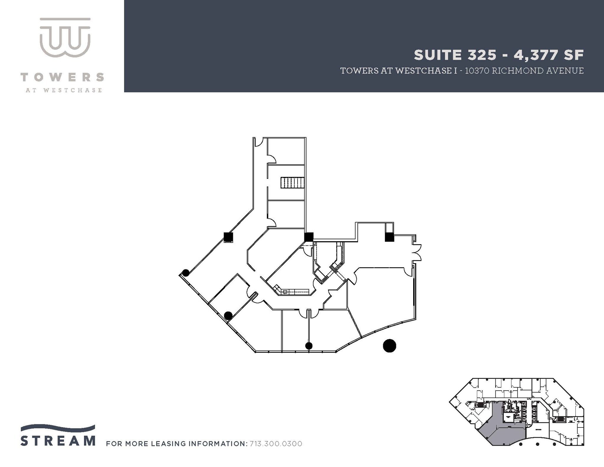 10370 Richmond Ave, Houston, TX for lease Floor Plan- Image 1 of 2