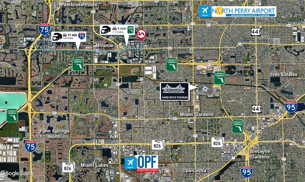 2705-2785 N Commerce Pky, Miramar, FL à louer - Photo du bâtiment - Image 3 de 8