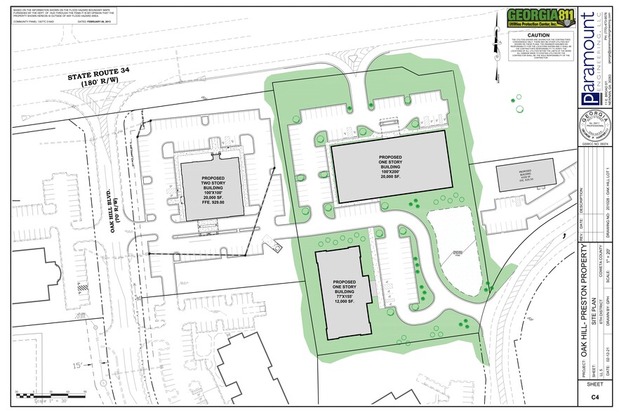 1018 Sullivan Rd, Newnan, GA for sale - Site Plan - Image 3 of 3