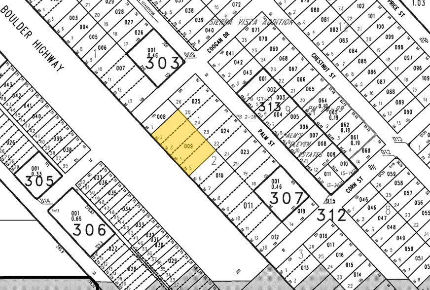 1636 N Boulder Hwy, Henderson, NV for sale - Plat Map - Image 2 of 22