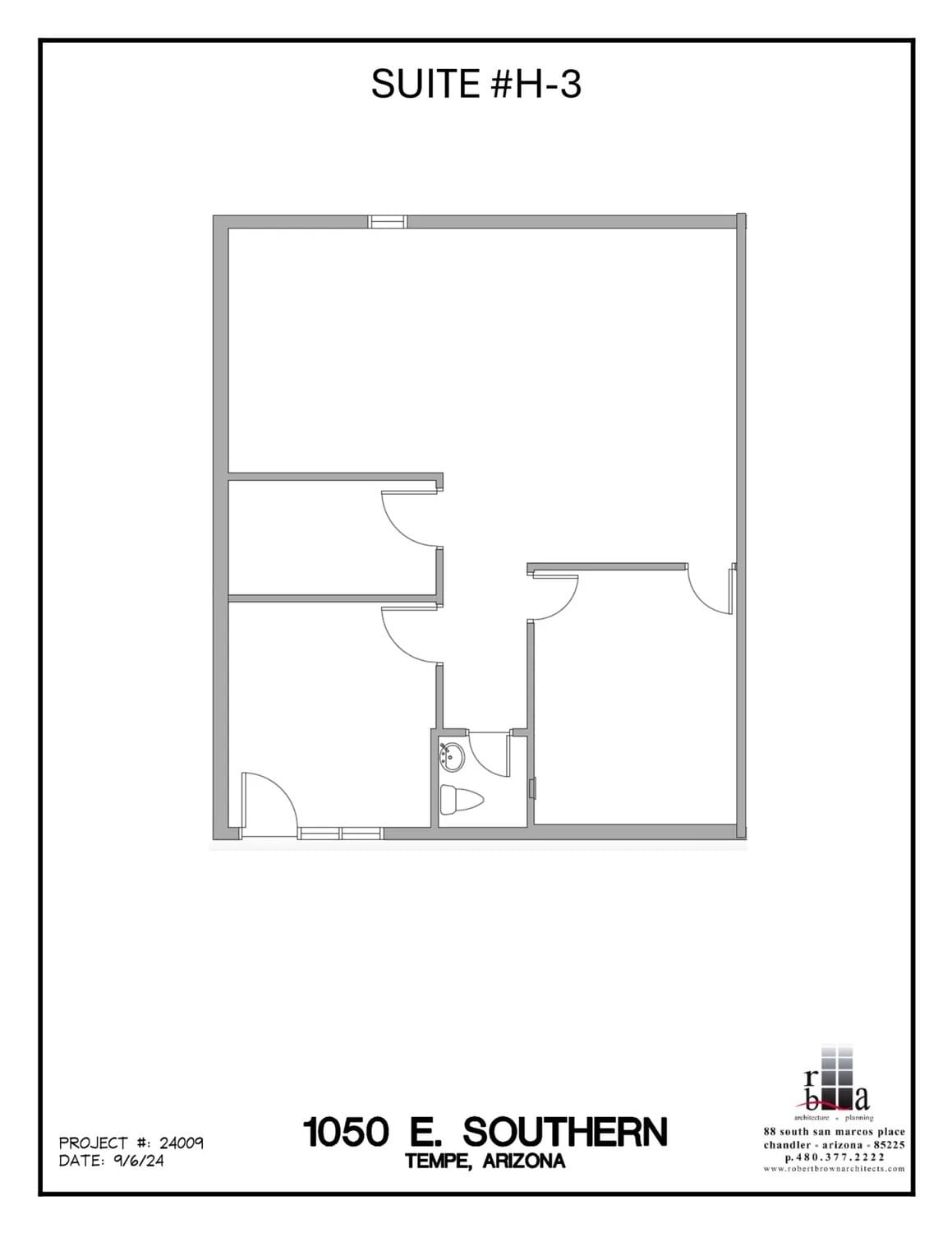 1050 E Southern Ave, Tempe, AZ for lease Floor Plan- Image 1 of 2