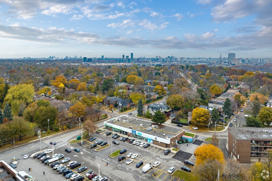 321-325 Moore Ave, Toronto, ON for lease - Aerial - Image 3 of 3