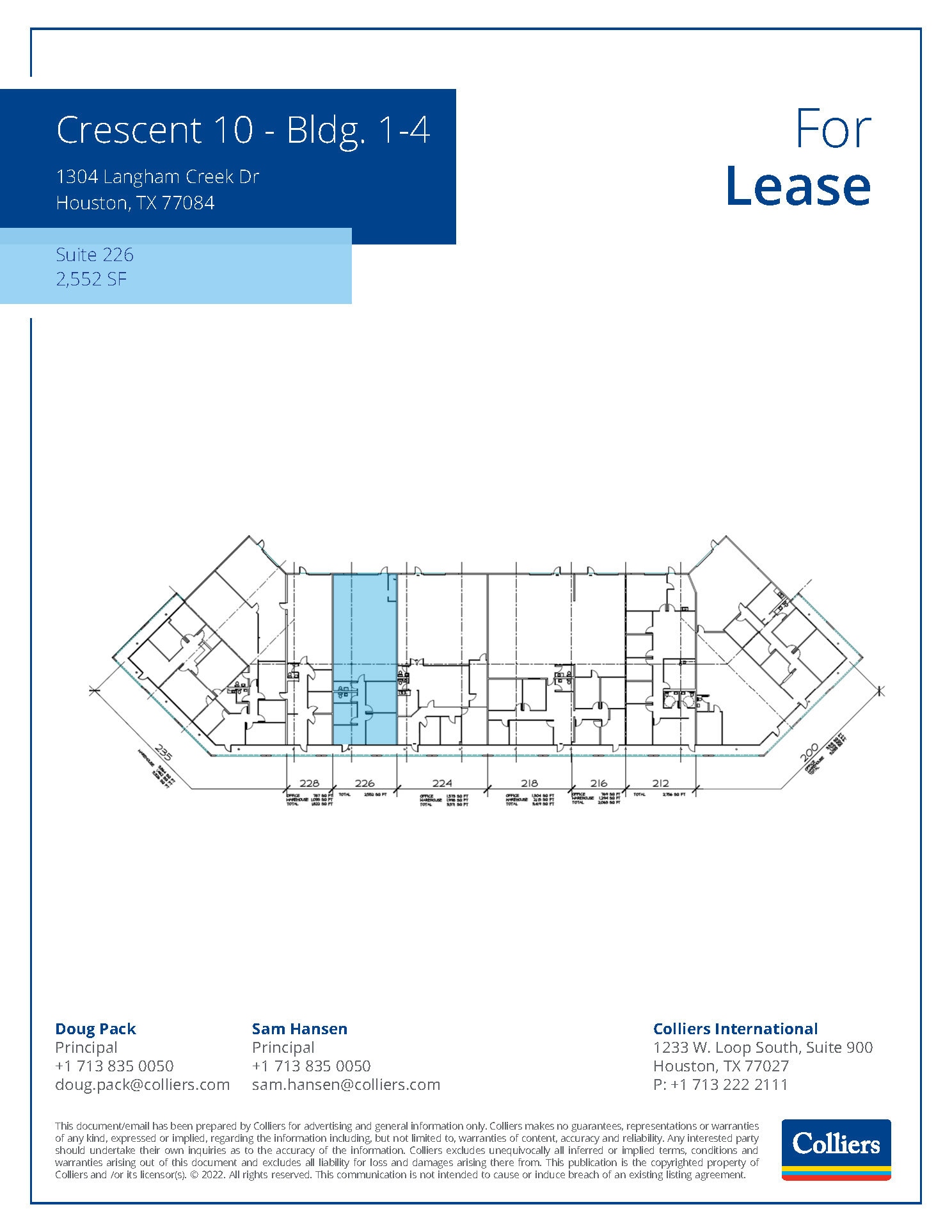 1304 Langham Creek Dr, Houston, TX for lease Floor Plan- Image 1 of 1