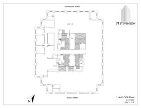 71 Stevenson St, San Francisco, CA for lease Floor Plan- Image 1 of 1