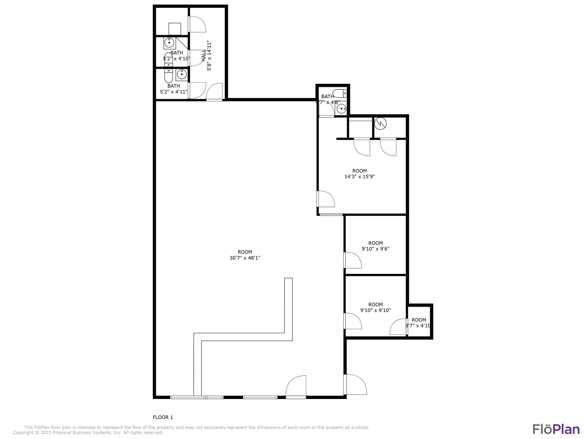 116 3rd Ave, Radford, VA for lease Floor Plan- Image 1 of 1