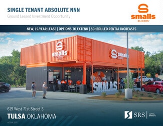 Plus de détails pour 619 W 71st St, Tulsa, OK - Commerce de détail à vendre