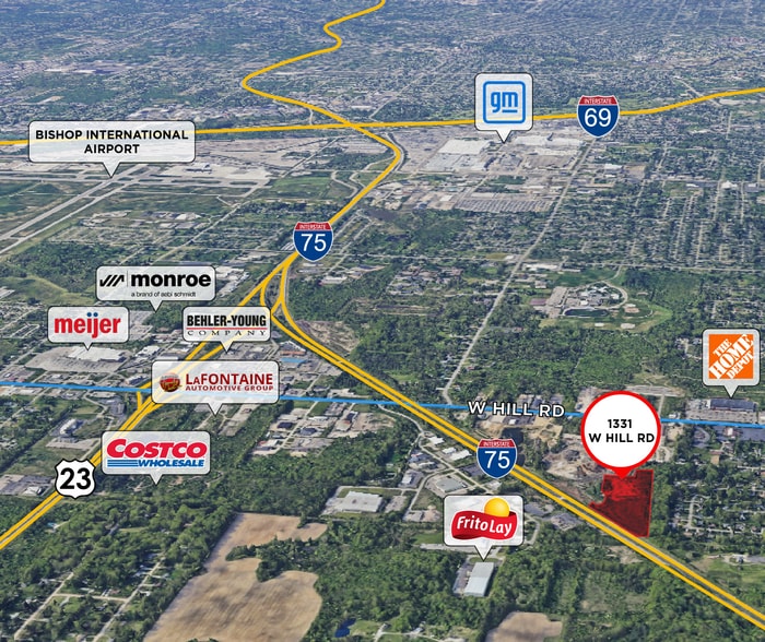 1331 W Hill Rd, Flint, MI for sale - Building Photo - Image 2 of 3