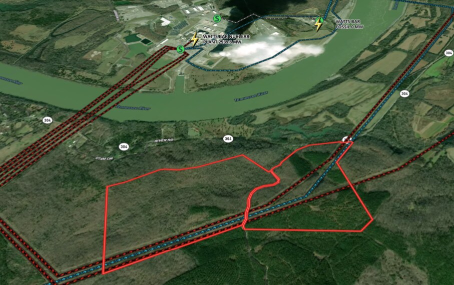 291 AC, Decatur, TN à vendre - Aérien - Image 3 de 5