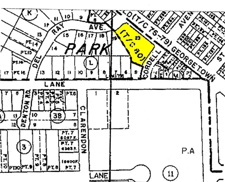 7830 Old Georgetown Rd, Bethesda, MD for lease - Plat Map - Image 2 of 6
