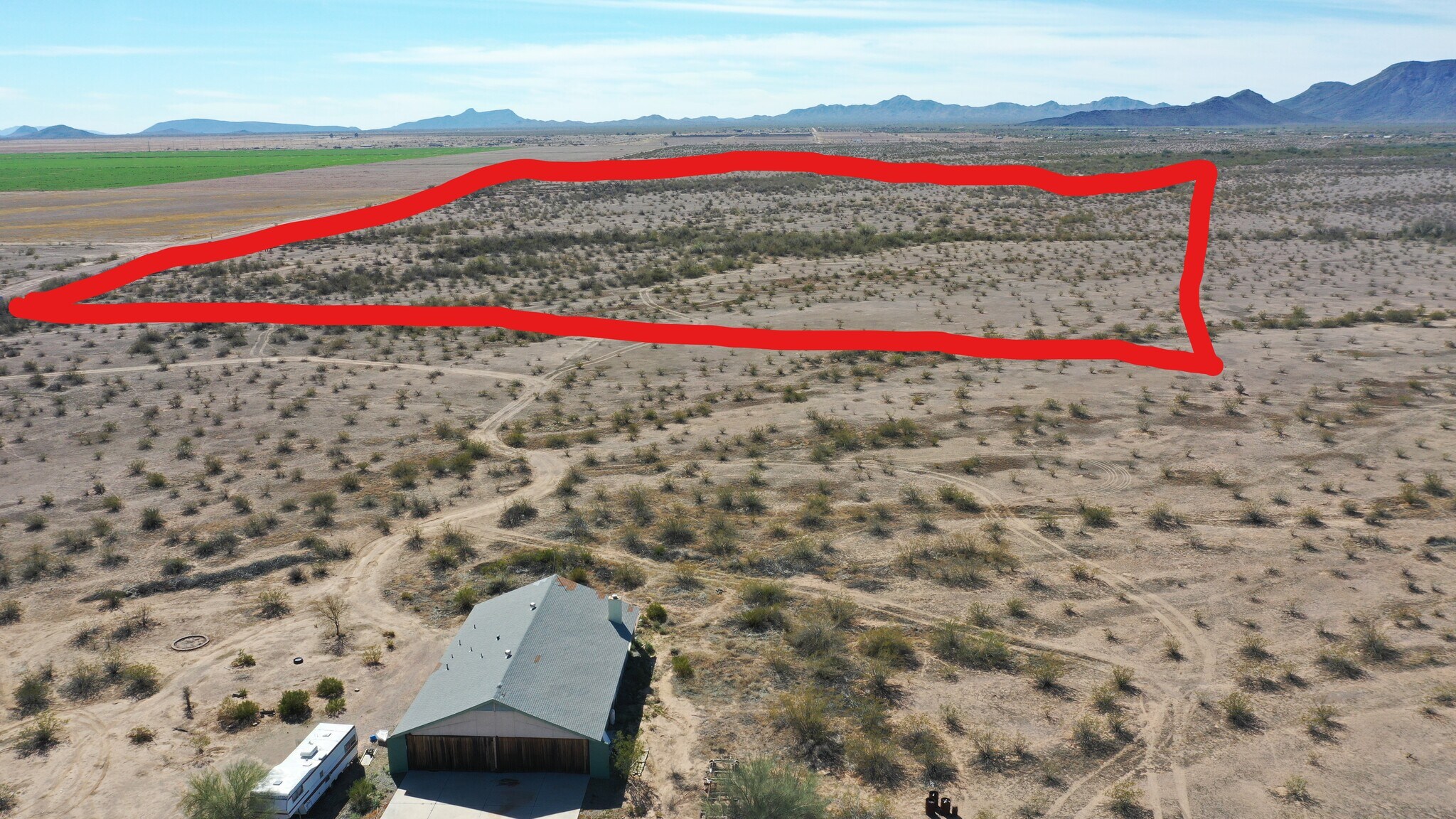 South 539th Ave, Tonopah, AZ à vendre Aérien- Image 1 de 4