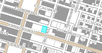 232 E Broughton St, Savannah, GA à vendre - Plan cadastral - Image 2 de 11