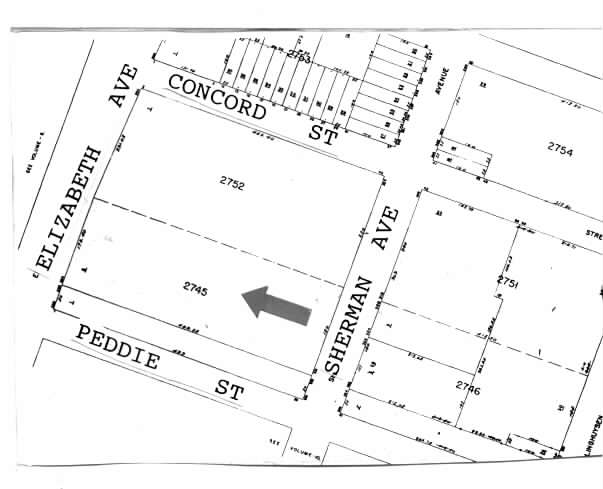 254 Elizabeth Ave, Newark, NJ à vendre Plan cadastral- Image 1 de 1