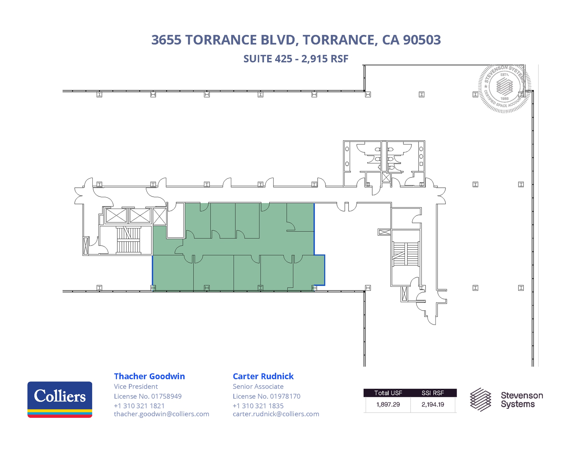 3655 Torrance Blvd, Torrance, CA for lease Floor Plan- Image 1 of 1