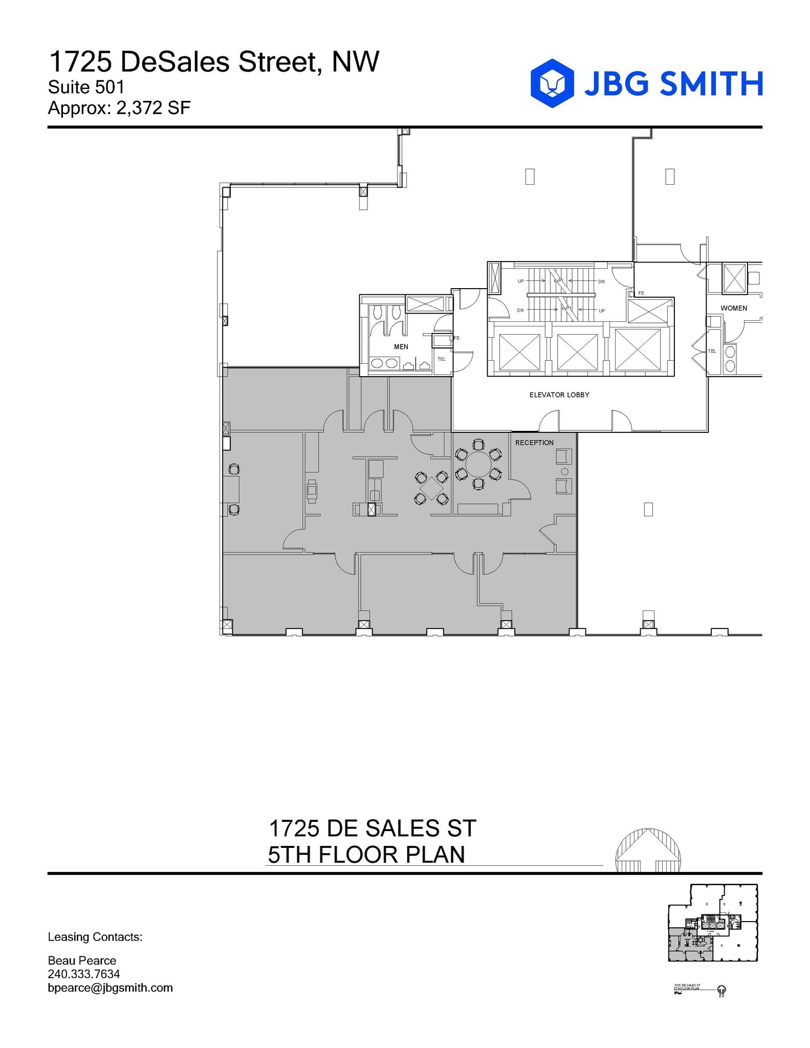 1725 Desales St NW, Washington, DC à louer Photo du bâtiment- Image 1 de 1