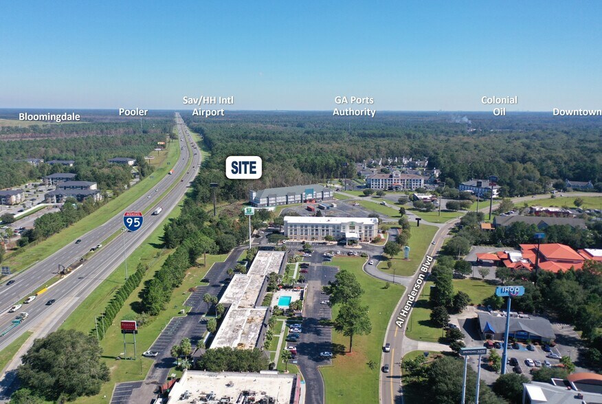 600 Al Henderson Blvd, Savannah, GA à vendre - Aérien - Image 3 de 9