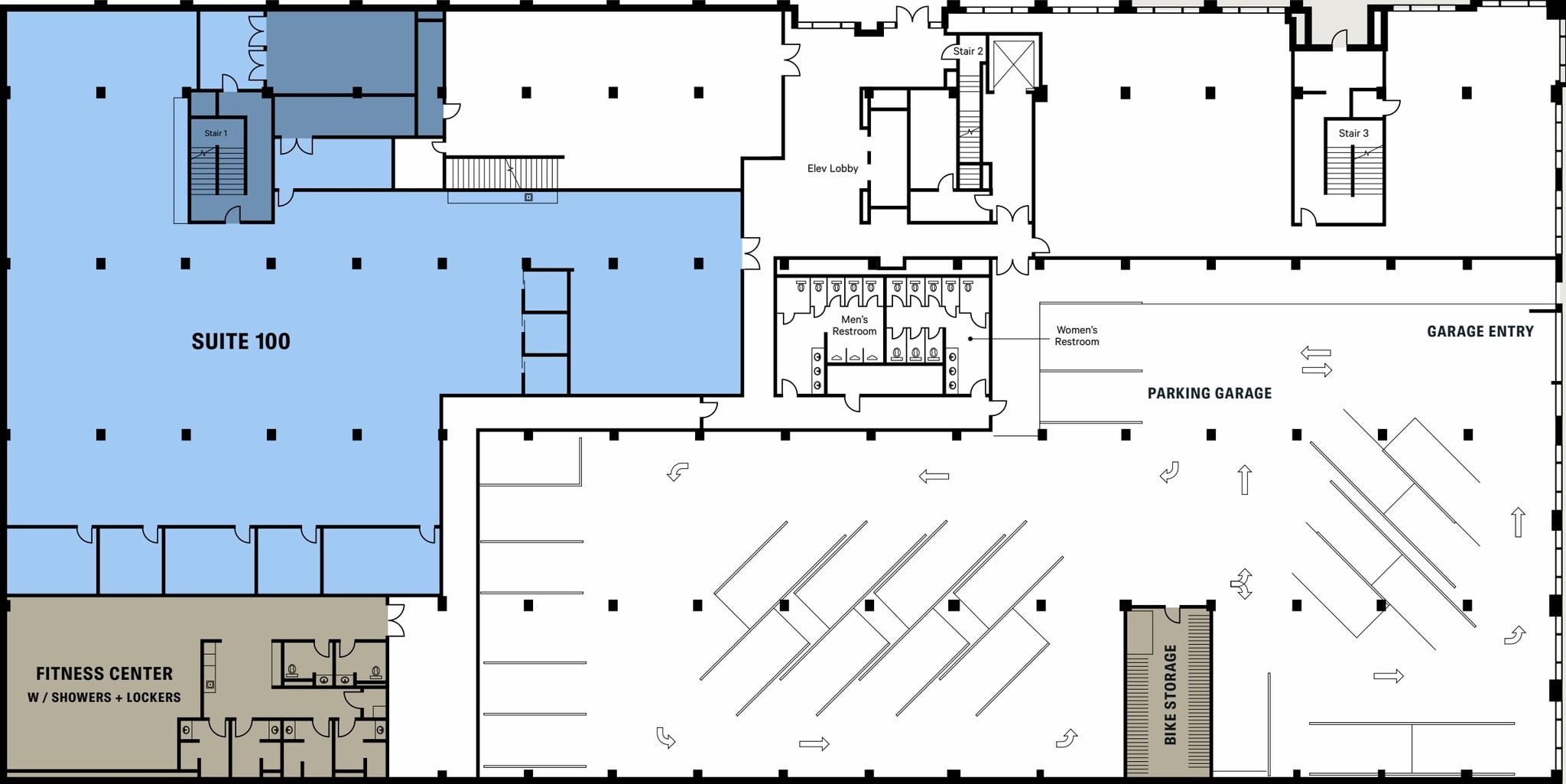 One Beach St, San Francisco, CA à louer Plan d’étage- Image 1 de 1