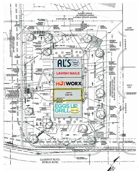 Hwy 17 & Ploof Rd, Leland, NC à louer - Plan de site - Image 3 de 3