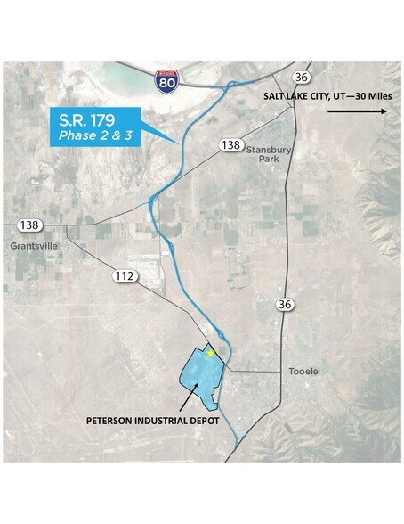 1503 Utah Avenue, Tooele, UT à louer - Aérien - Image 3 de 14