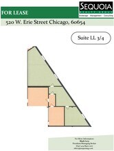 520 W Erie St, Chicago, IL for lease Floor Plan- Image 1 of 1