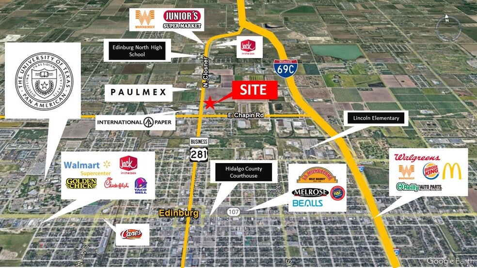 1710 N Closner Blvd, Edinburg, TX for lease - Building Photo - Image 2 of 27