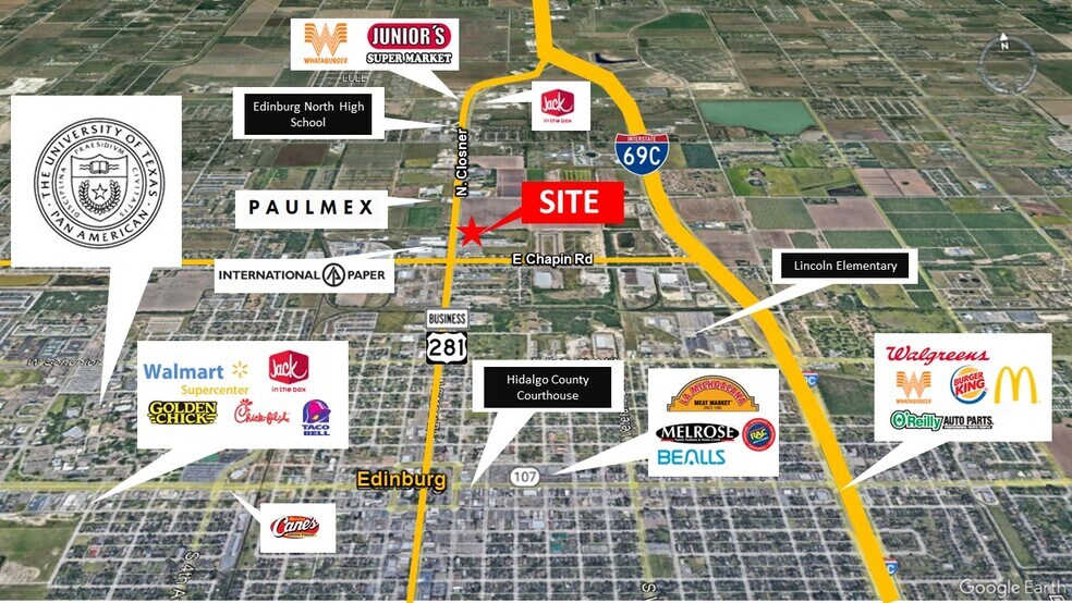 1710 N Closner Blvd, Edinburg, TX à louer - Photo du bâtiment - Image 2 de 27