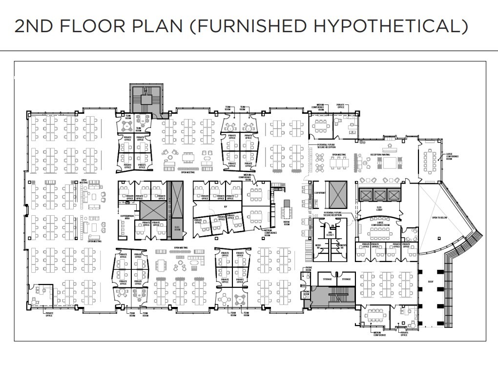 1400 Seaport Blvd, Redwood City, CA à louer Plan d  tage- Image 1 de 2