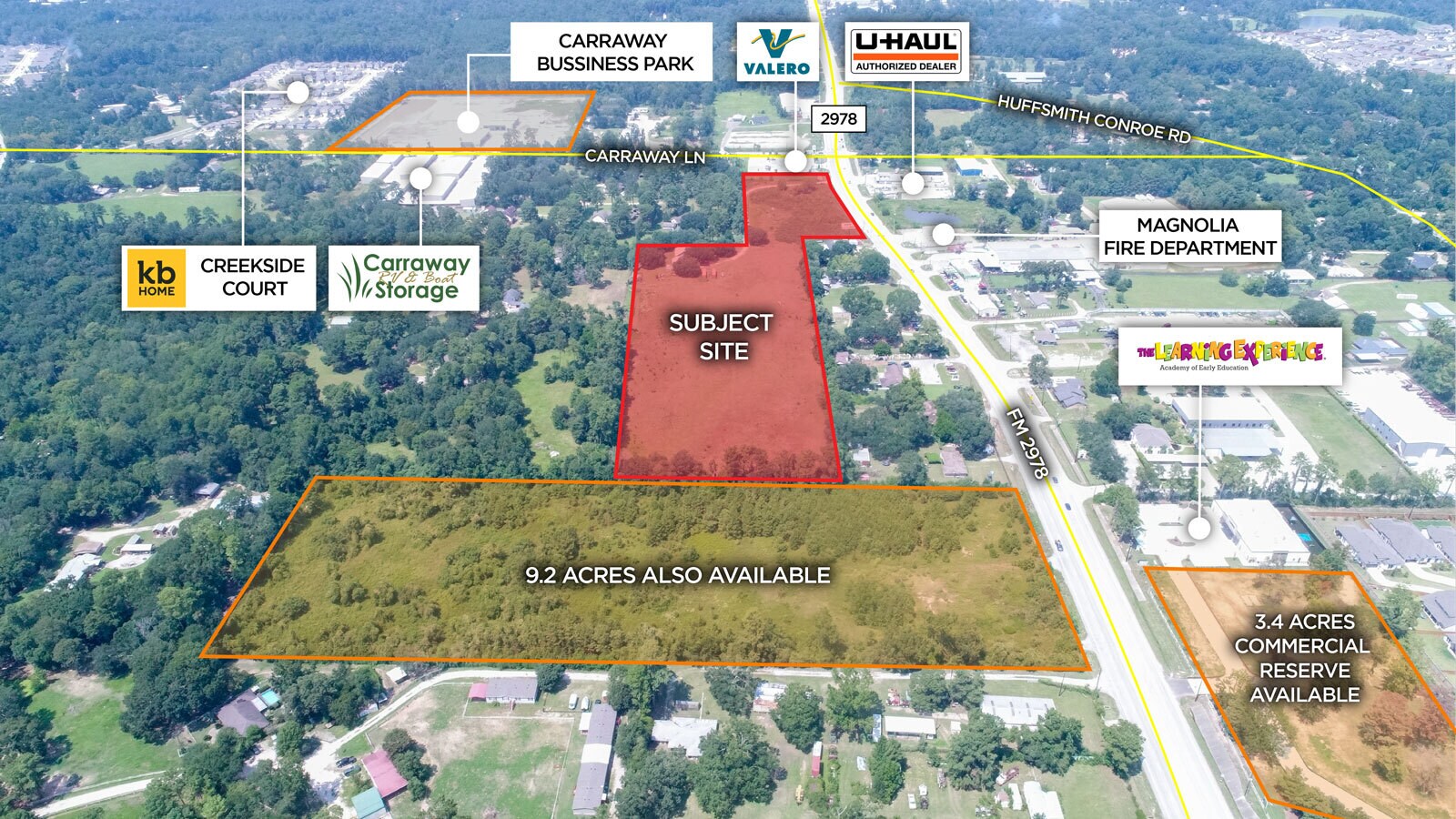 27207 FM 2978 Rd, Magnolia, TX à vendre Photo principale- Image 1 de 3